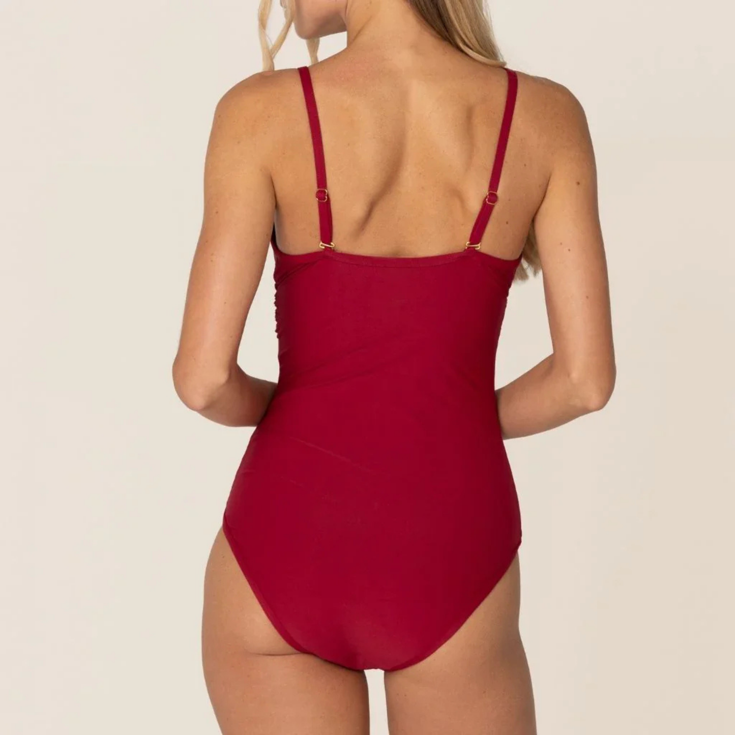 Menstrual Swimsuit Sculpt V-Neck - Fresa