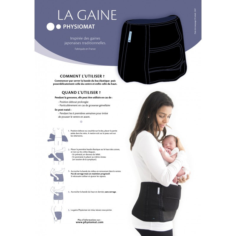 Gaine Hobby Physiomat® – Soutien et confort pendant et après la grossesse