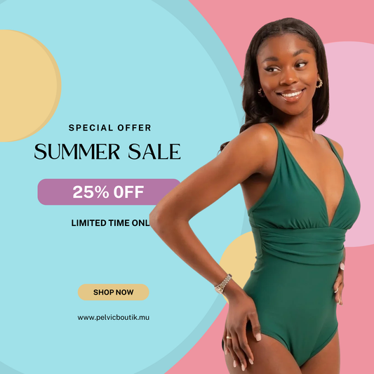 Maillot de Bain Menstruel Sculptant V-Shape Émeraude So’Cup