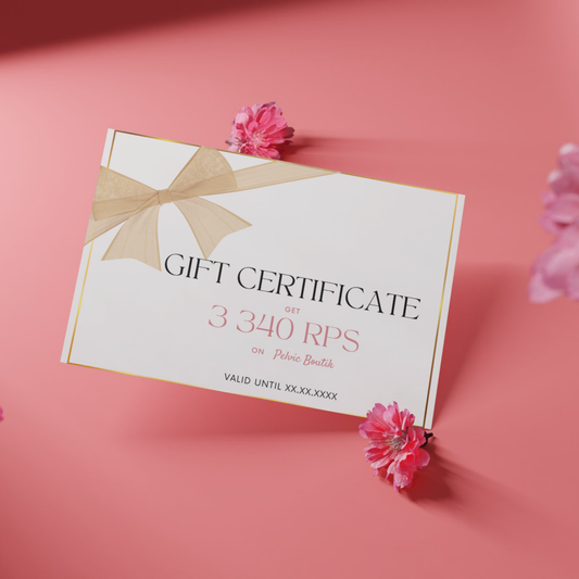 Carte Cadeau Pelvic Boutik – Le cadeau de bien-être féminin 🎁