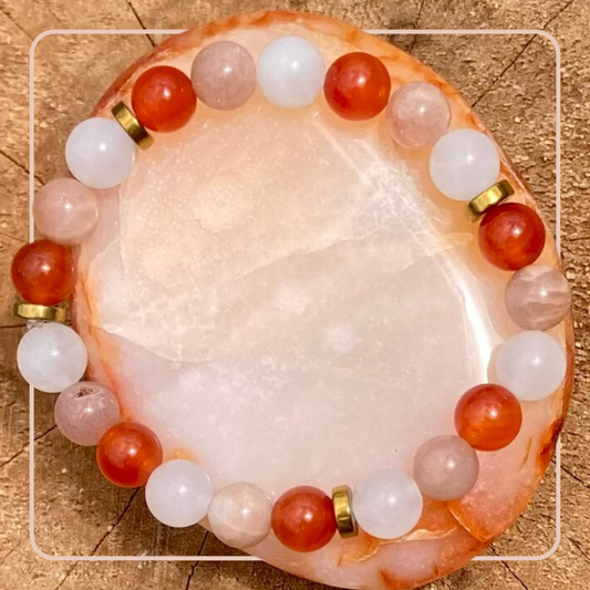 Lithotherapy Bracelet: Fertility and Femininity