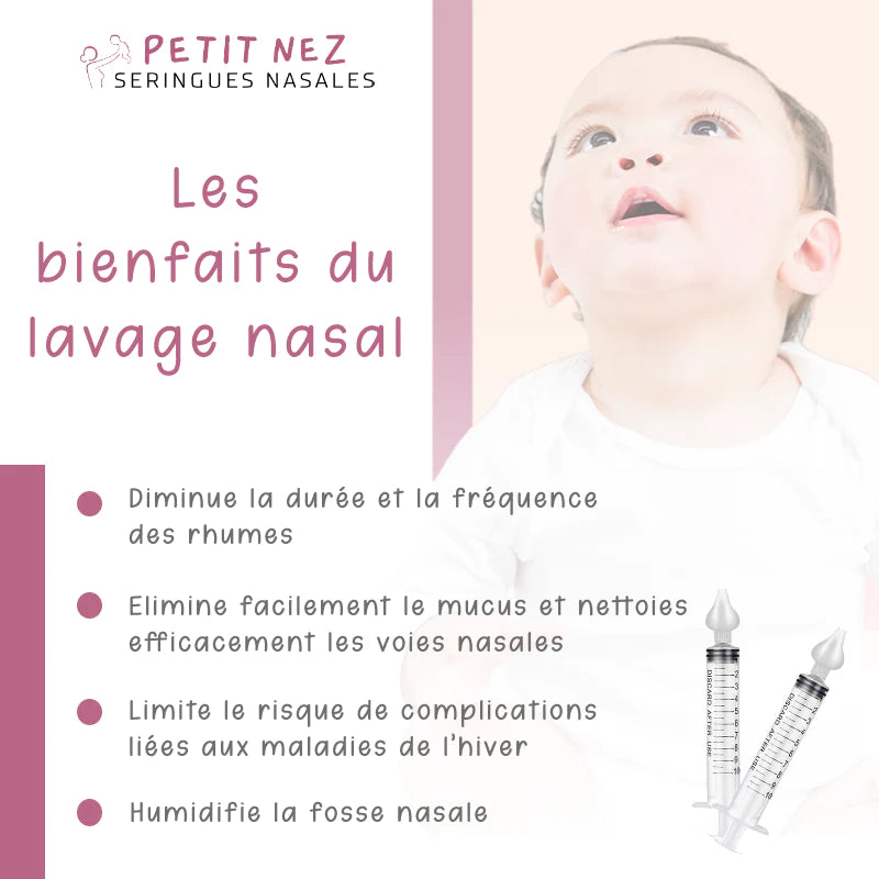 Petit Nez® Refill – 10ml nasal syringe for gentle nasal cleaning of children, BPA and phthalate free
Available in Mauritius