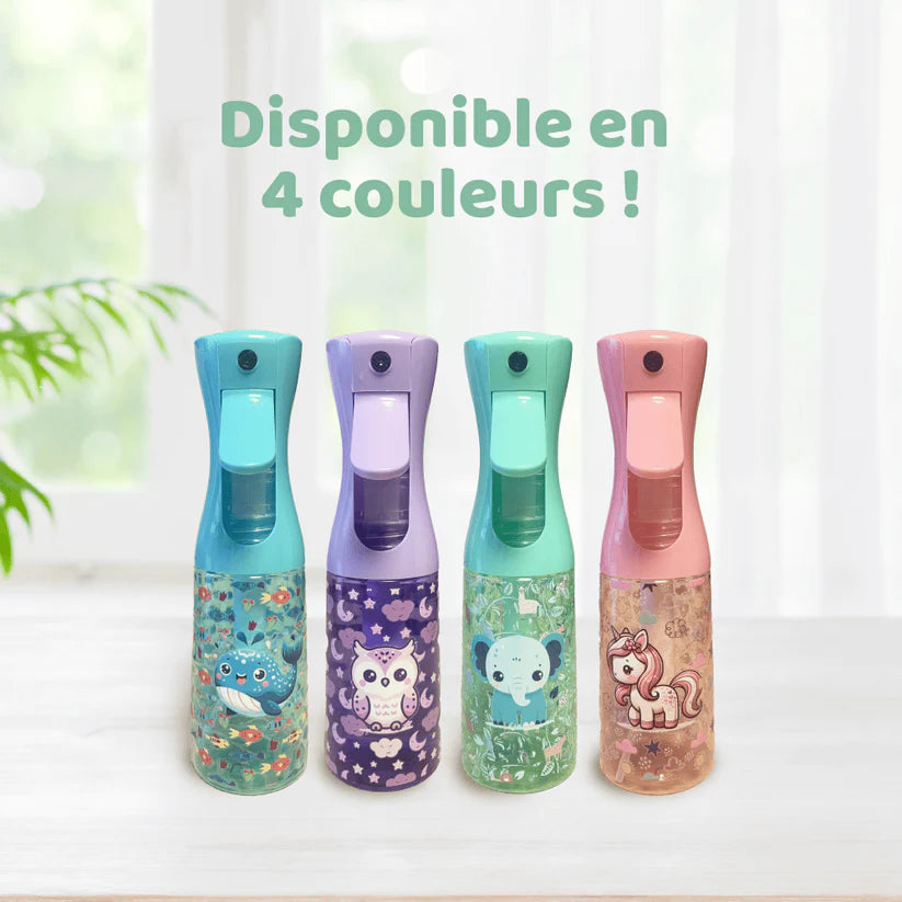 Brumisateur 200 ml – Rose / Bleu / Violet / Vert