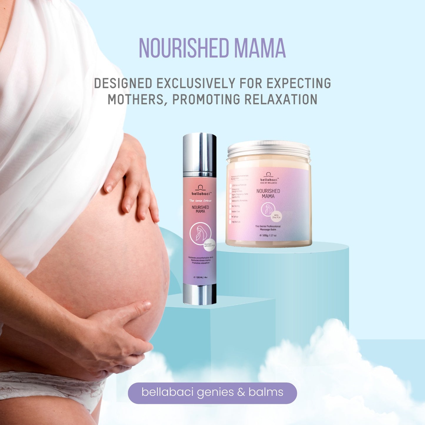 MASSAGE BALM & OIL - NOURISHED MAMA