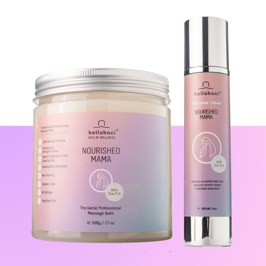 MASSAGE BALM & OIL - NOURISHED MAMA