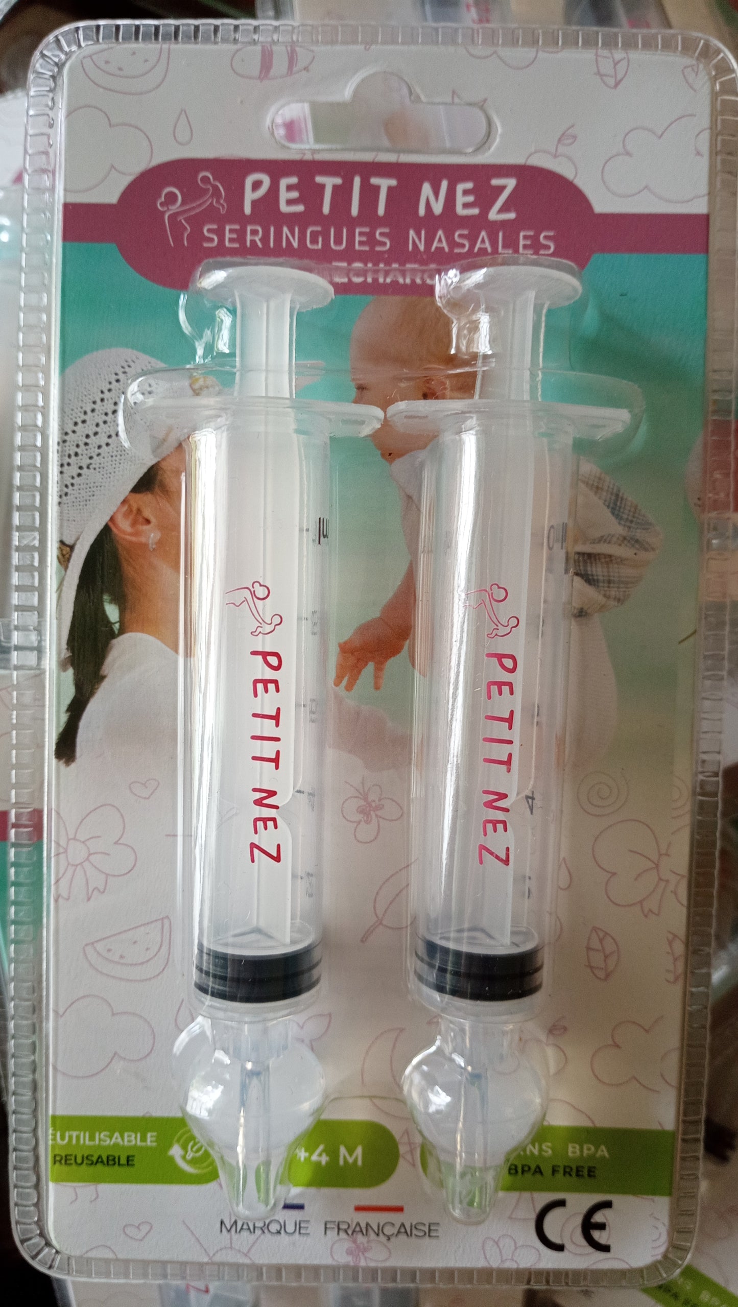 Recharge Petit Nez® – Seringue nasale de 10ml pour nettoyage nasal doux des enfants, sans BPA ni phtalates
Disponible a l'ile Maurice