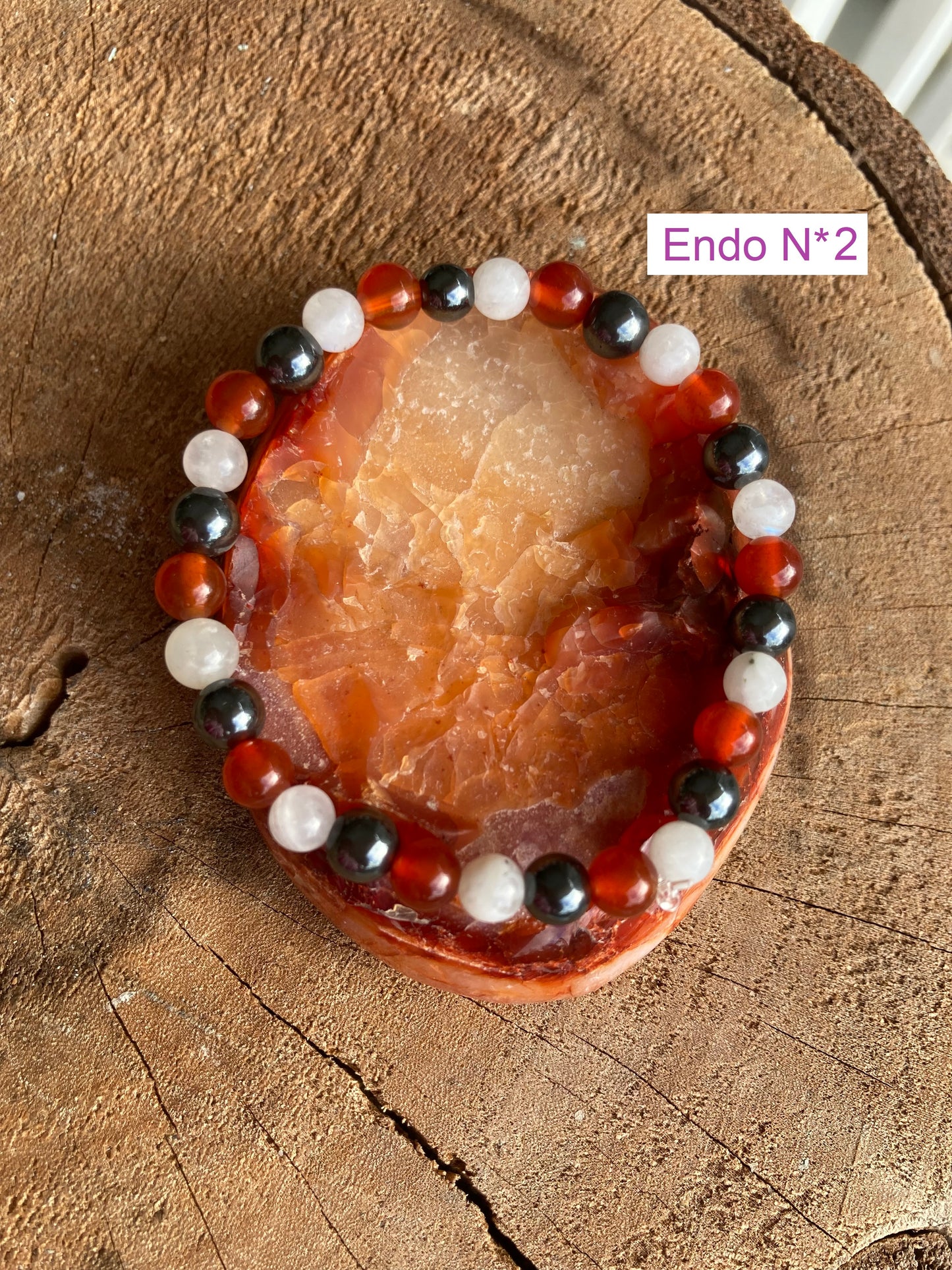 Lithotherapy Bracelet: Endometriosis