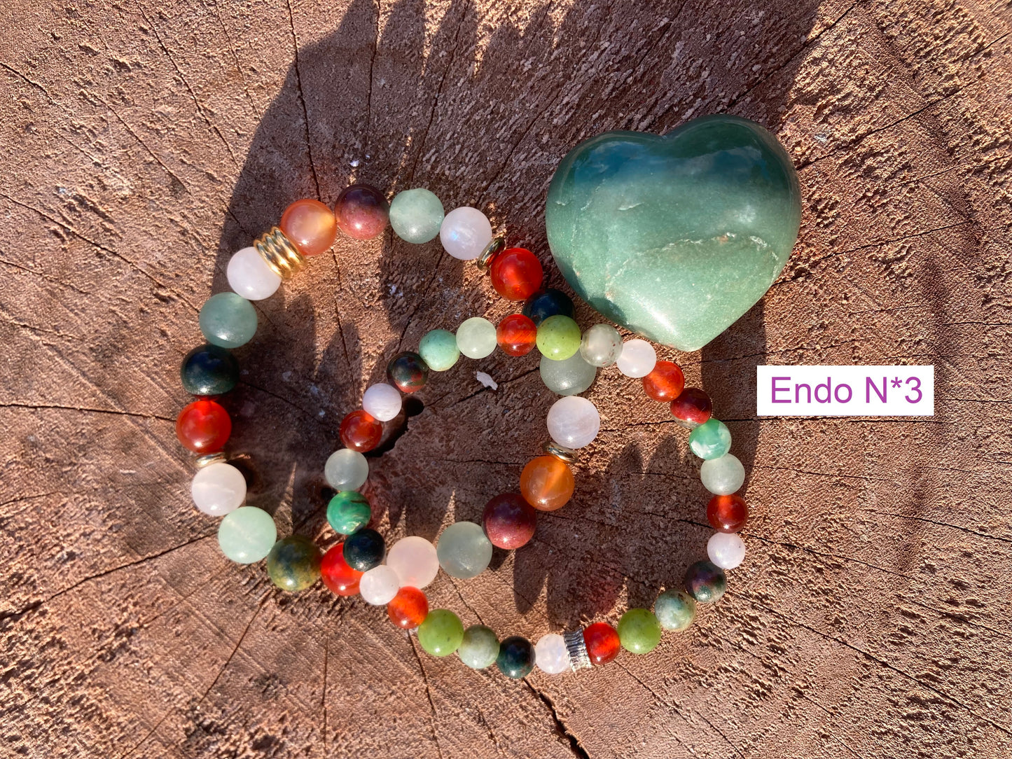 Lithotherapy Bracelet: Endometriosis